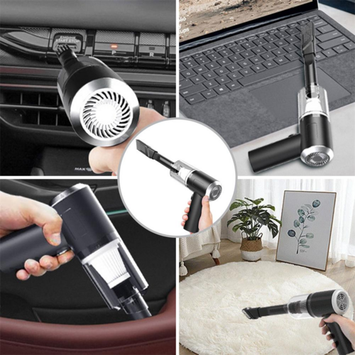 Cordless Handheld Car Vacuum Cleaner — 120W Portable Mini Vacuum for Auto & Home