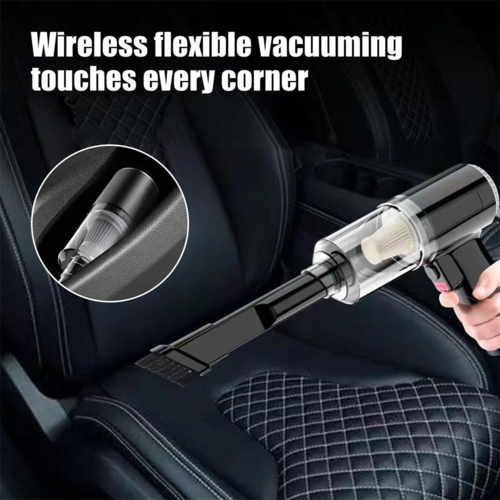 Cordless Handheld Car Vacuum Cleaner — 120W Portable Mini Vacuum for Auto & Home